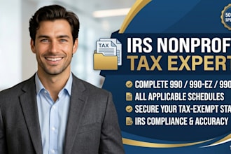prepare irs form 990 990ez 990n and schedules for your nonprofit