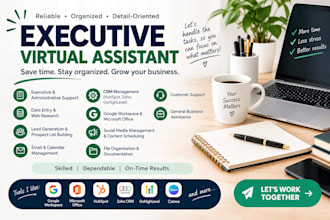 executive virtual assistance administrative assistant business virtual assistant