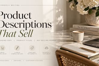 write engaging ecommerce product descriptions