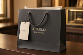 design professional shopping bags for your brand
