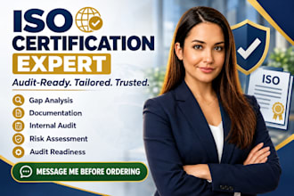 provide iso 27001 42001 13485 9001 14001 certification audit documents