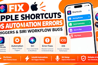 fix apple shortcuts ios automation errors triggers siri workflow bugs