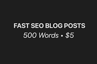 write professional articles and blog post