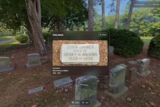 create a full 3d virtual tour website from your site video or by visiting it