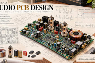 design professional audio electronics and amplifier pcb