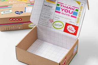 create custom shipping box, rigid box, mailer box, subscription box, box dieline