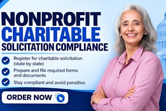 help register your nonprofit for charitable solicitation compliance