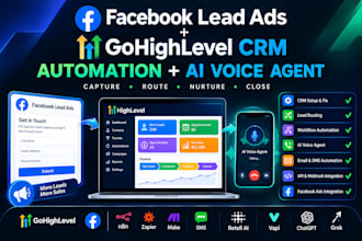 fix facebook lead ads ghl CRM troubleshooting  routing automation voice agent