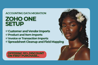 migrate your accounting or inventory data into zoho