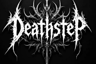 do a custom heavy metal or thrash metal logo for business