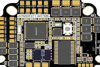 design fpv drone flight controller and esc pcbs using stm32 h7