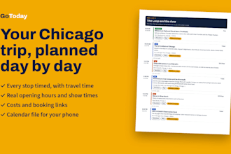 plan your chicago trip itinerary day by day