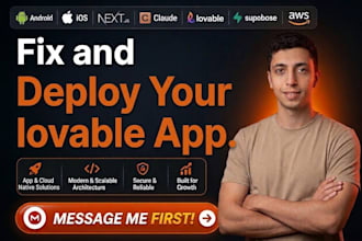 fix and deploy your lovable, bolt, replit or base44 app to vercel or netlify