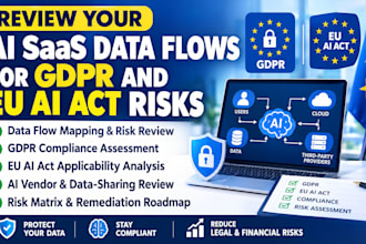 review your ai saas data flows for gdpr and eu ai act risks