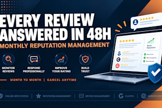 manage your online reputation with expert review responses