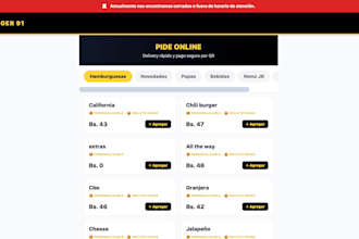 setup a modern web pos and digital menu for your restaurant
