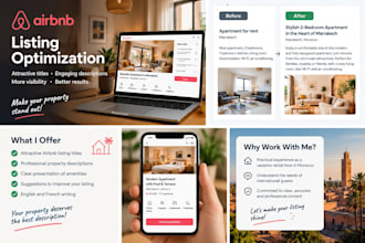 optimize your airbnb listing title and description