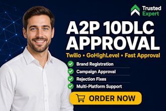 guarantee twilio and gohighlevel a2p 10dlc approval with fast submission