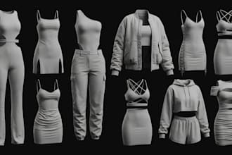 design 3d second life imvu clothing 3d accessory mesh 3d clothing 3d game mesh