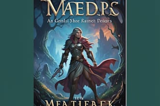 design dark fantasy and romantasy book covers