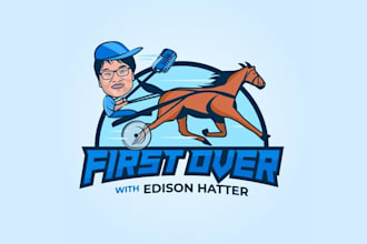 design race winners circle horse racing podcast logo