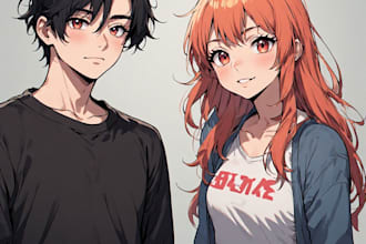 draw anime manga illustration