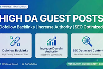 publish high authority guest post with dofollow backlink