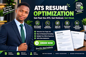rewrite resume, ats resume writing, linkedin profile, cover letter