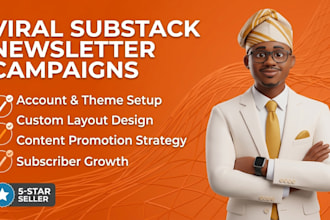 run substack  newsletter campaign and organic substack promotion