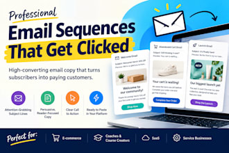 write high converting email sequences for your business