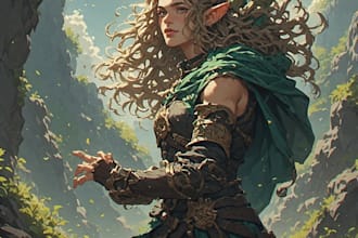 fantasy characters, heroes, and warriors