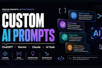 create custom ai prompts for chatgpt and other ai tools
