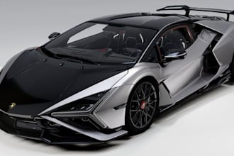 modified hypercar 3d,custom lamborghini,v12 supercar,8k pbr,gta v5 vehicle model