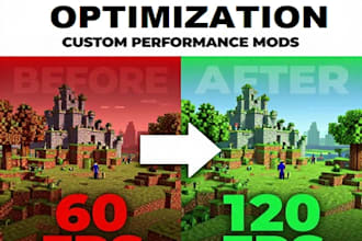 create a mod to boost minecraft fps