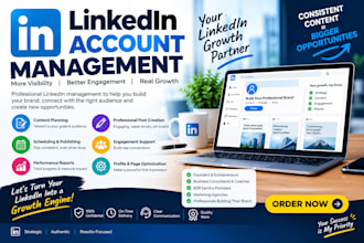 do linkedin content and account management for busy b2b professionals