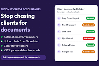 automate client reminders and workflows for accountants