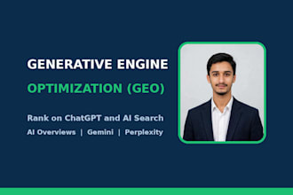 do generative engine optimization GEO and aeo to rank on ai search
