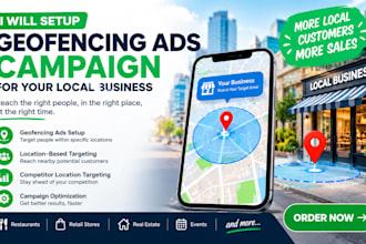 setup geofencing ads campaign for your local business