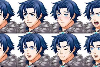 create custom 2d game assets for rpg maker