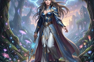 fantasy worlds and enchanting ai artwork