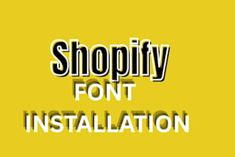 integrate custom fonts into your shopify theme
