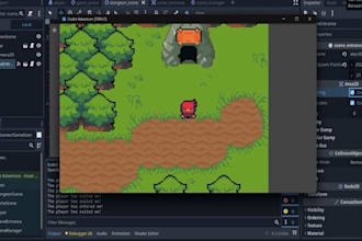 create 2d game on gdevelop and godot