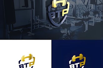 do excellent fitness, workout, gym, physical service logo or any graphic design