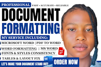 format your ms word document with styles and a table of contents
