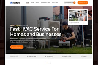 a professional business site using wordpress and elementor