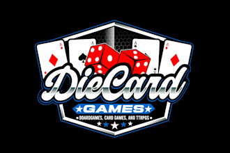 design superb modern board and card game logo