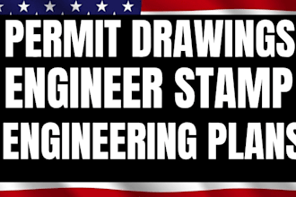 do civil engineering drawings as texas engineer for texas permit plan stamp