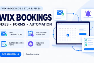 setup wix appointment reminder automation SMS and email workflows