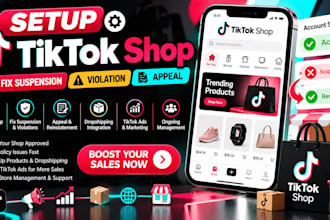 setup tiktok shop fix tiktok shop suspension, violation and appeal