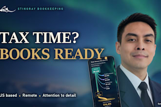 do year end bookkeeping so your books are ready for your tax preparer